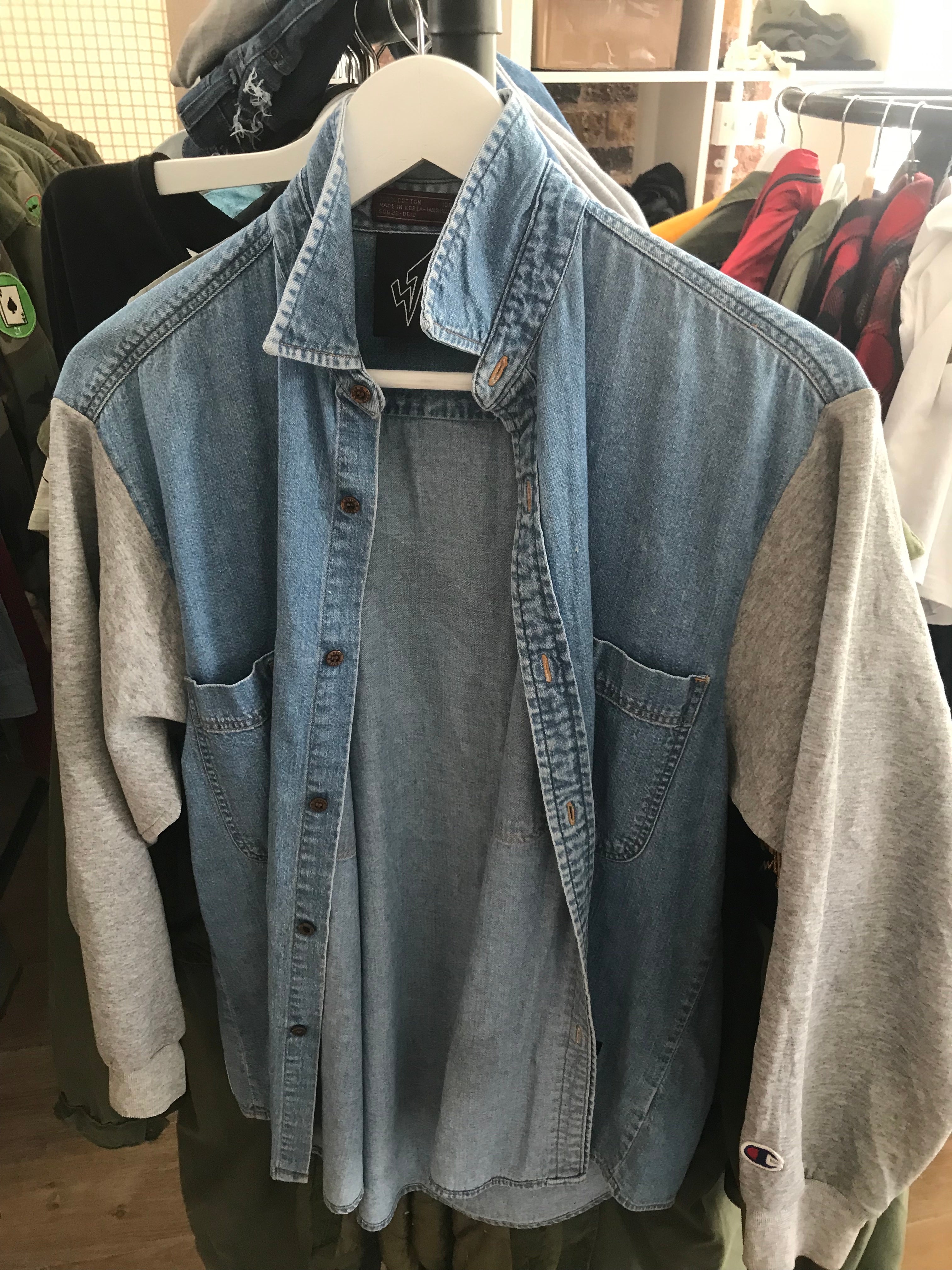 Track & Field Denim Shirt