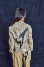 Cropped Military Blazer