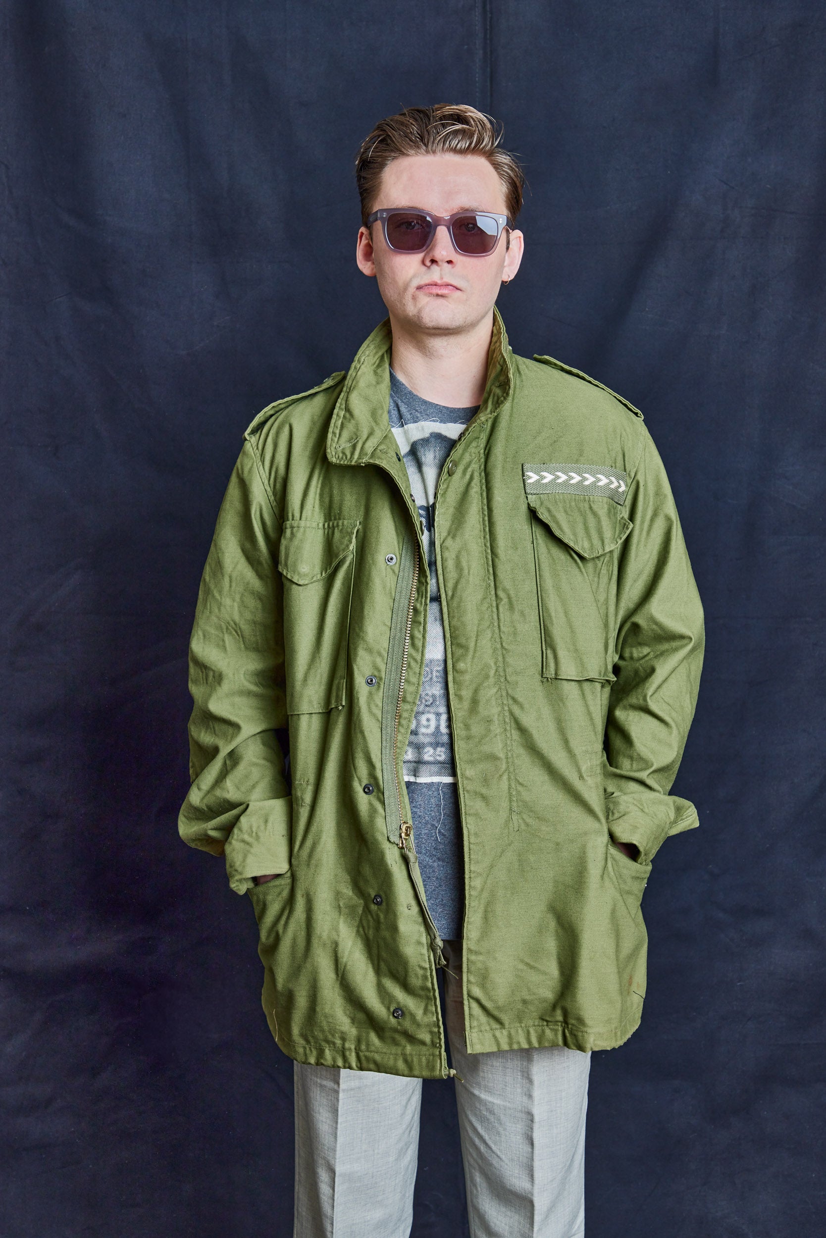 Vintage 'Saint' Military Fieldcoat