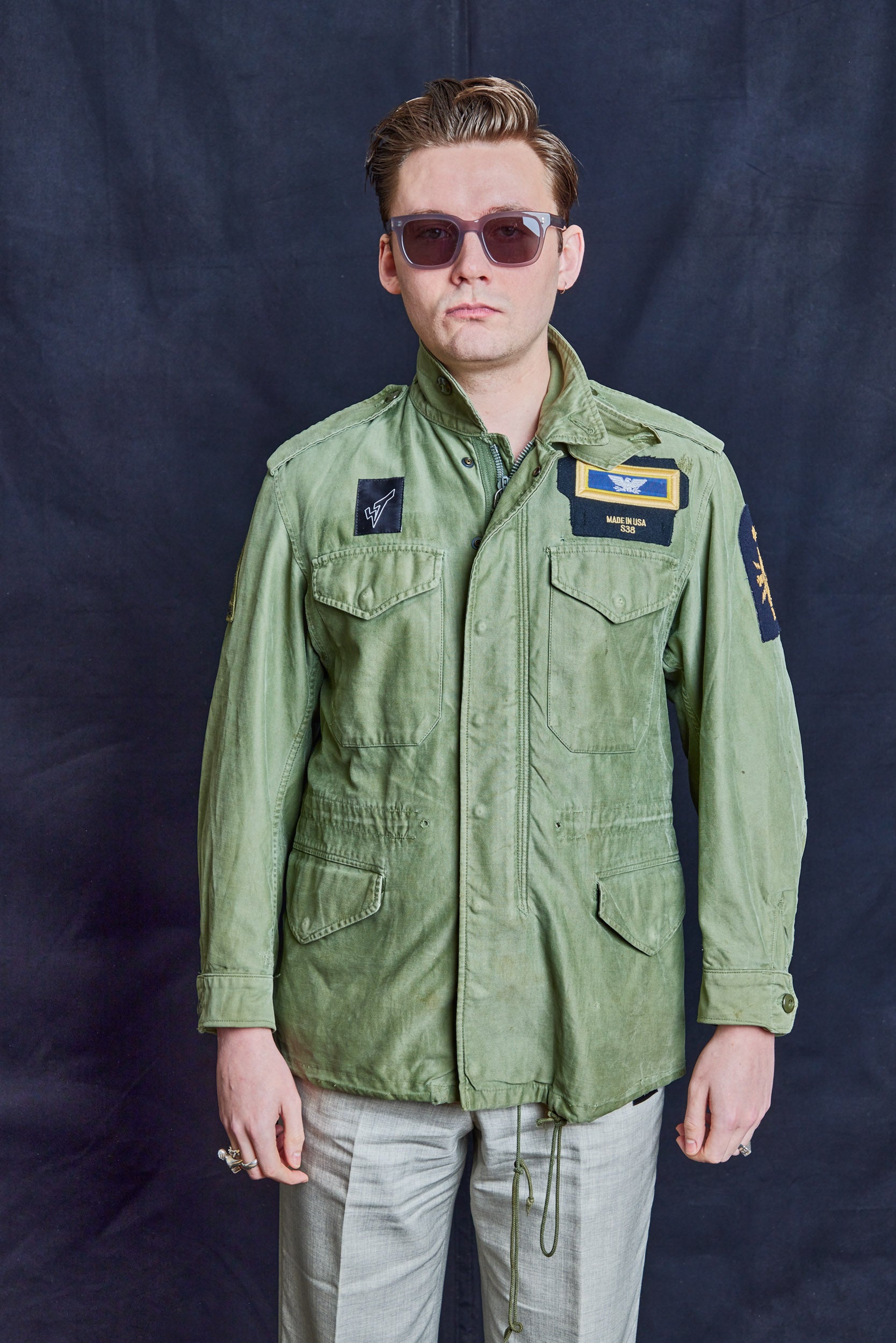 Vintage Military Field Coat