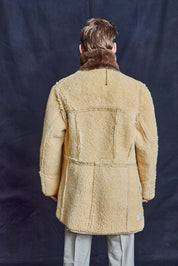 Vintage Multicolour Sheepskin Coat