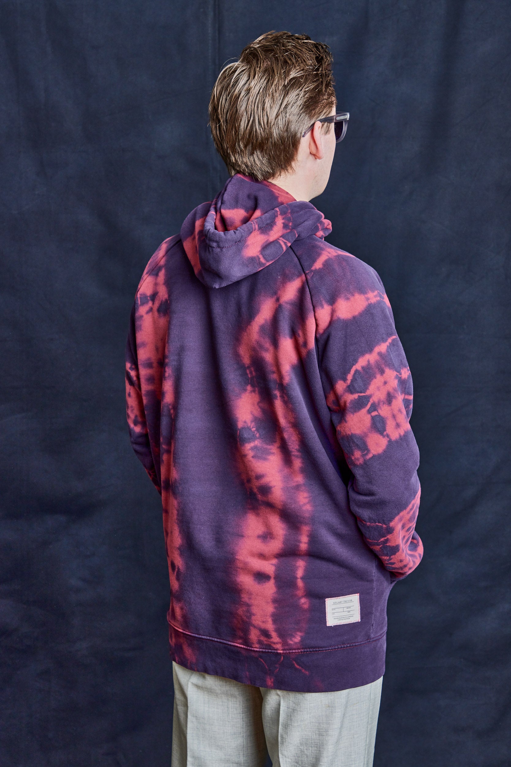 Erratic Skateboards x ST Tie-Dye Logo Hoodie