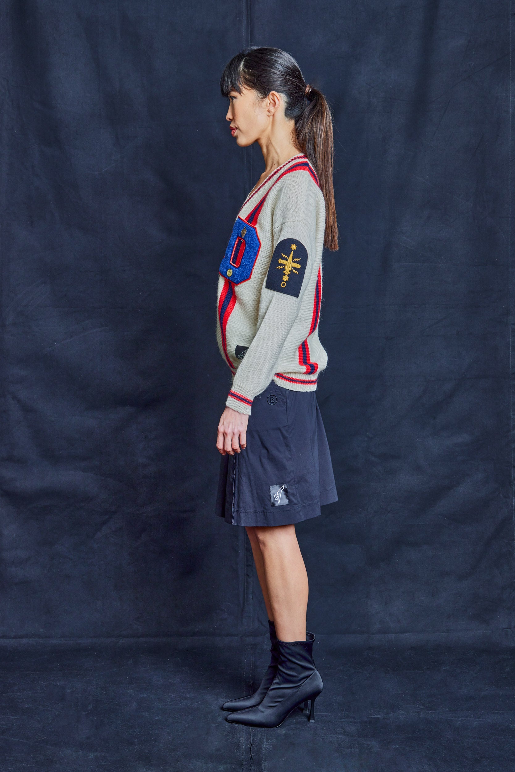 Vintage Varsity Knit Jumper