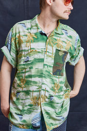 Woodland Pocket Hawaiian Shirt