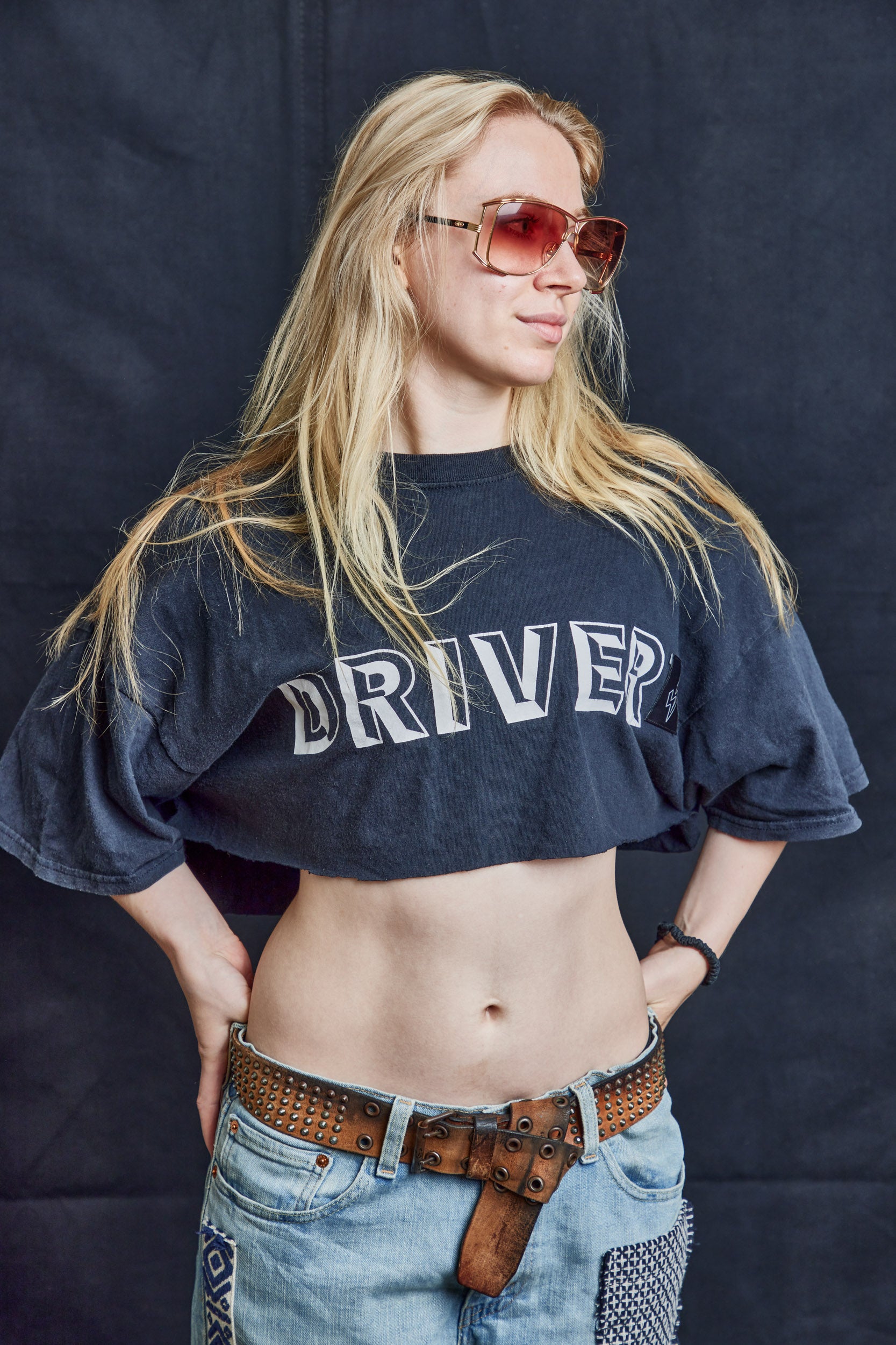 Driver Cropped Tee