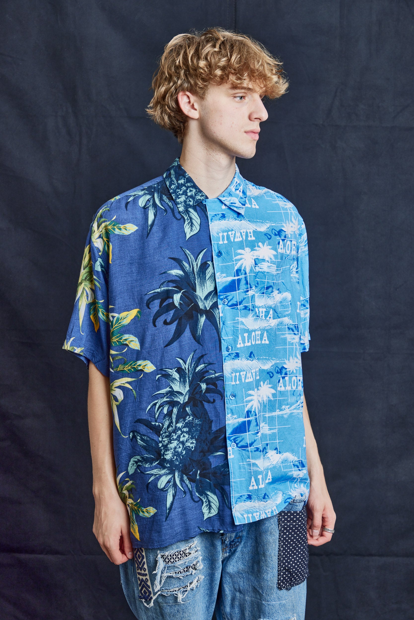 50/50 Hawaiian Shirt - Aloha