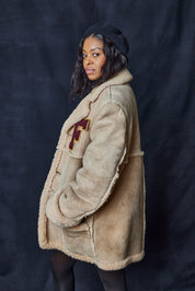 SUPERSHAFT Heavyweight Super Luxury Sheepskin Coat