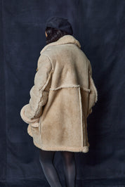 SUPERSHAFT Heavyweight Super Luxury Sheepskin Coat