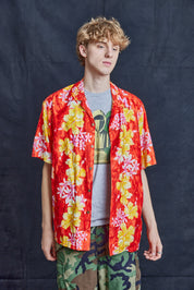 Yellow Hibiscus Hawaiian Shirt