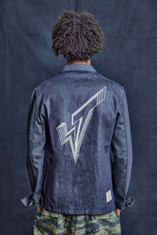 FACELESS Bust Denim Chore Jacket