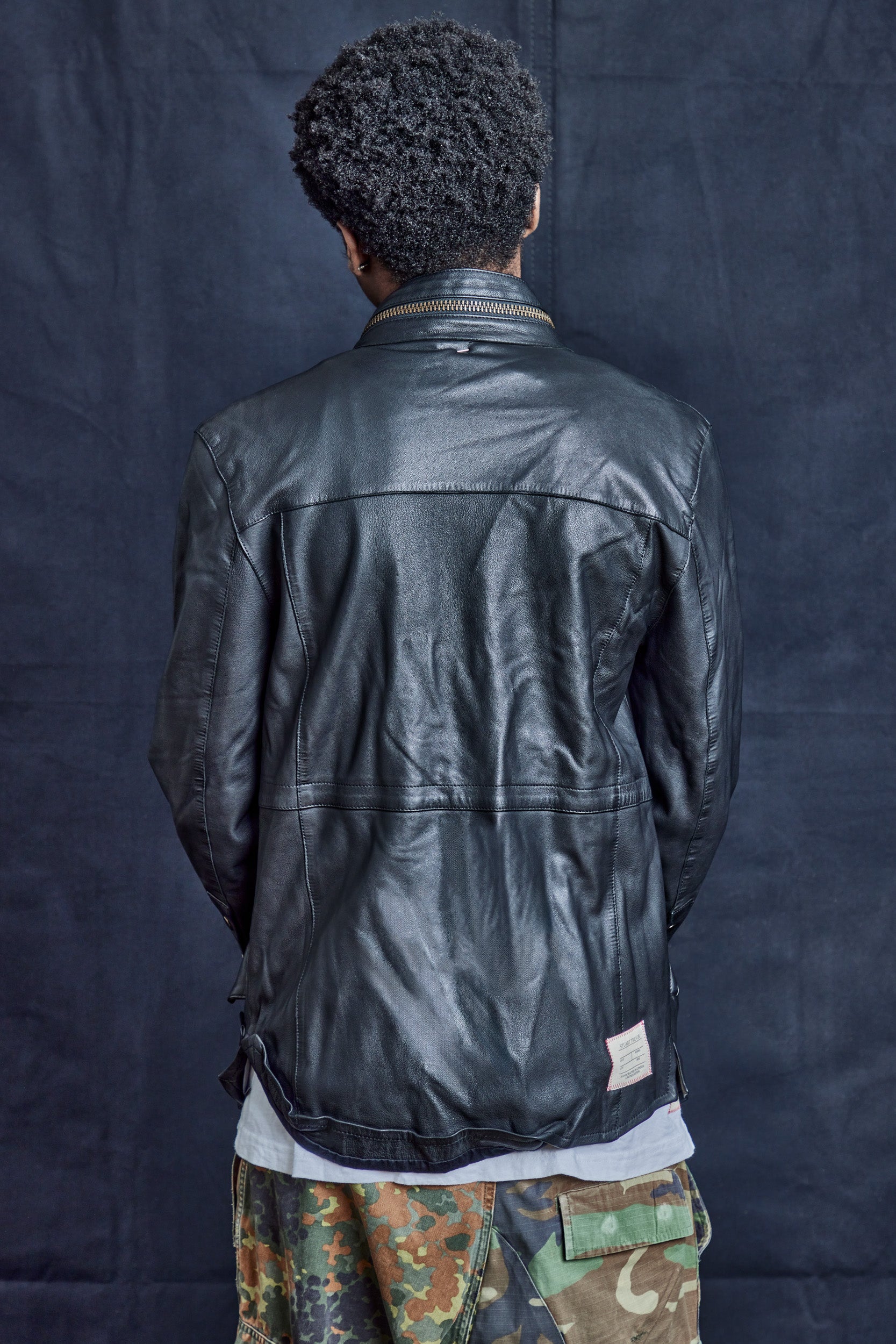 Cafe Racer Leather Jacket