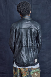 Cafe Racer Leather Jacket