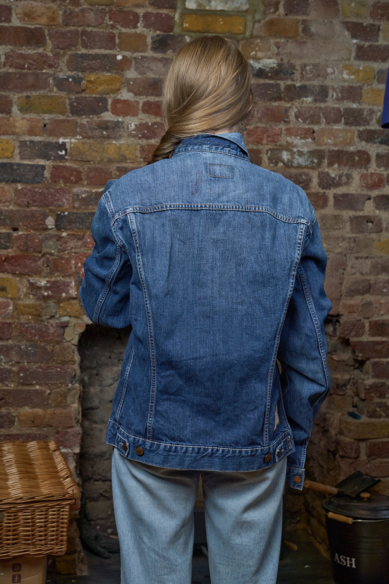 Anarchy Denim Jacket - Vintage Oversized Levi’s Denim Jacket