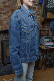 Anarchy Denim Jacket - Vintage Oversized Levi’s Denim Jacket