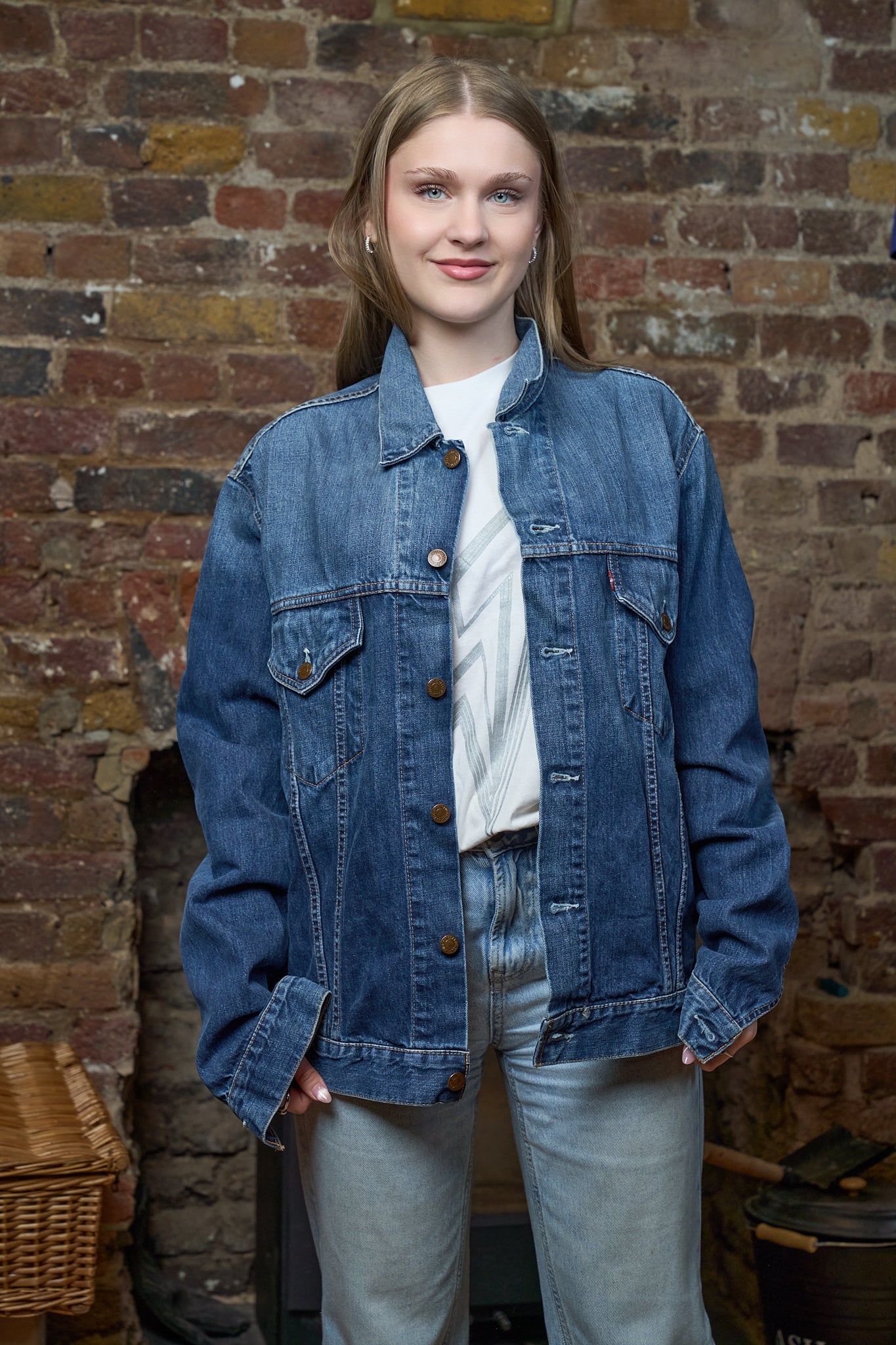 Anarchy Denim Jacket - Vintage Oversized Levi’s Denim Jacket