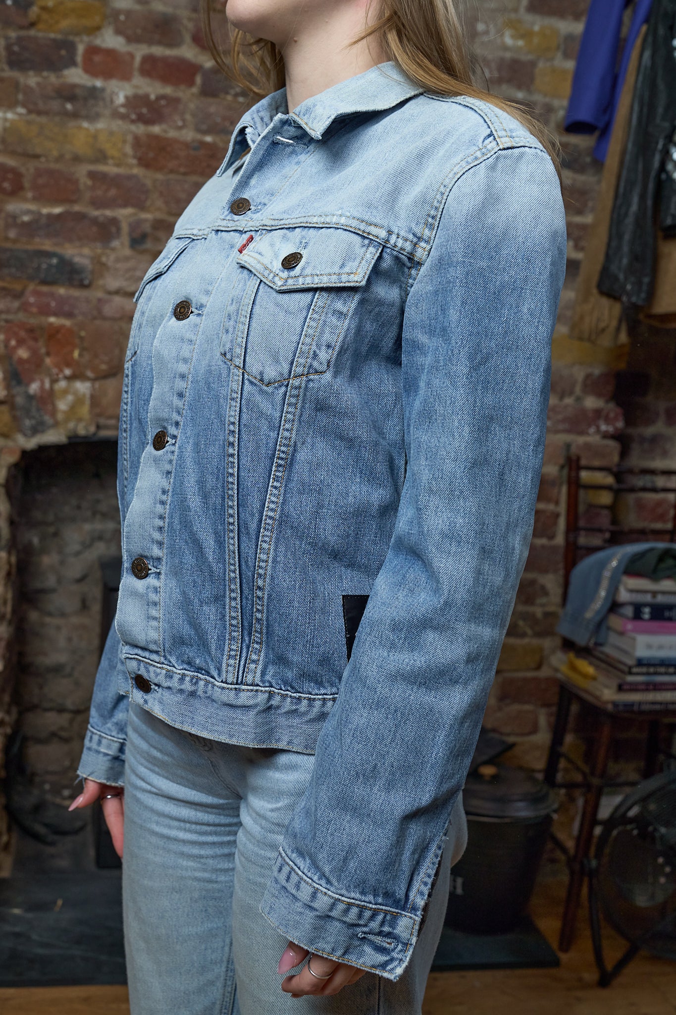 Anarchy Denim Jacket - Vintage Levi’s Two-Tone Denim Jacket