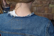 Anarchy Denim Jacket - Vintage Levi’s Cropped Denim Jacket