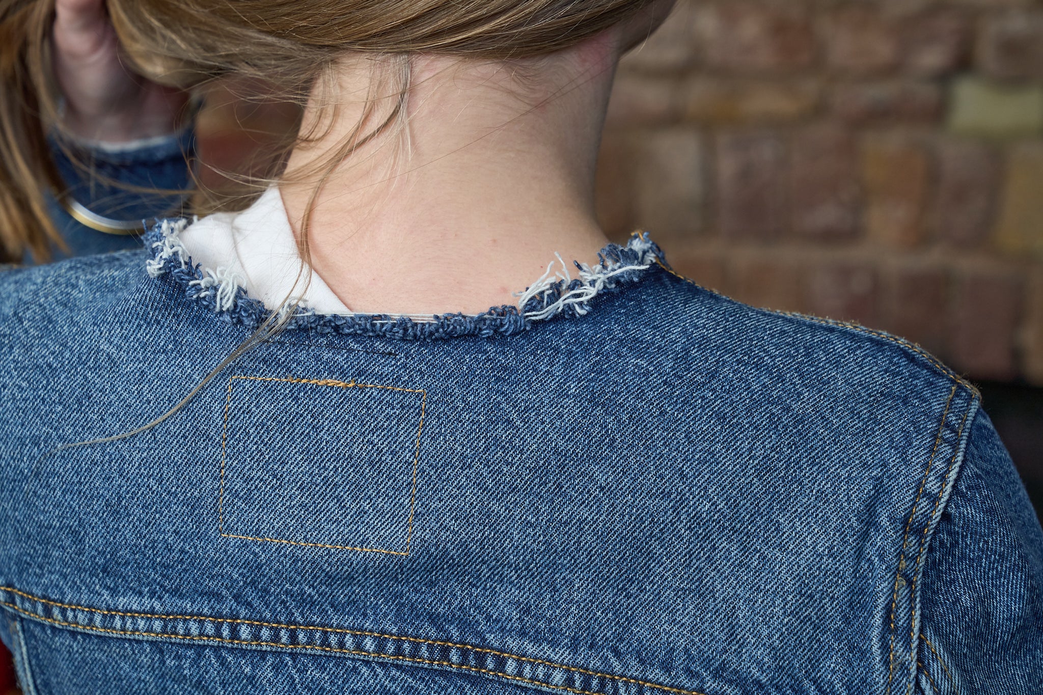 Anarchy Denim Jacket - Vintage Levi’s Cropped Denim Jacket