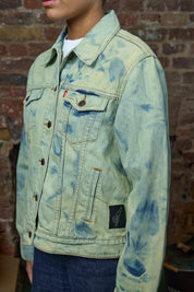 Anarchy Denim Jacket - Vintage Levi’s Tie-Dye Denim Jacket