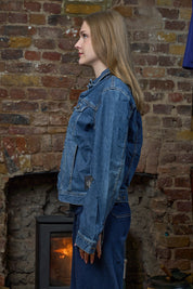 Anarchy Denim Jacket - Vintage Dark Levi’s Denim Jacket