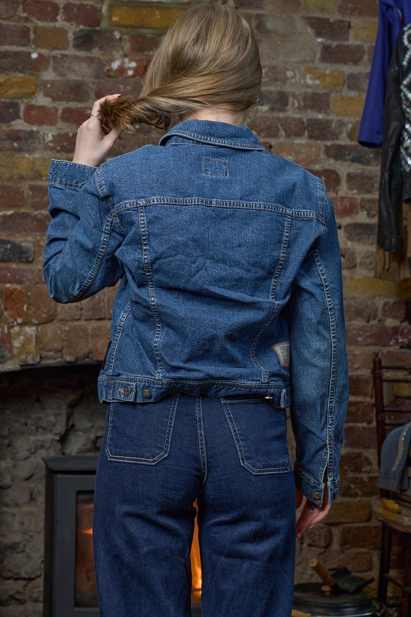 Anarchy Denim Jacket - Vintage Dark Levi’s Denim Jacket