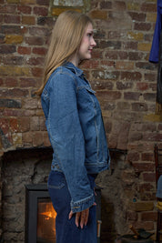 Anarchy Denim Jacket - Vintage Dark Levi’s Denim Jacket