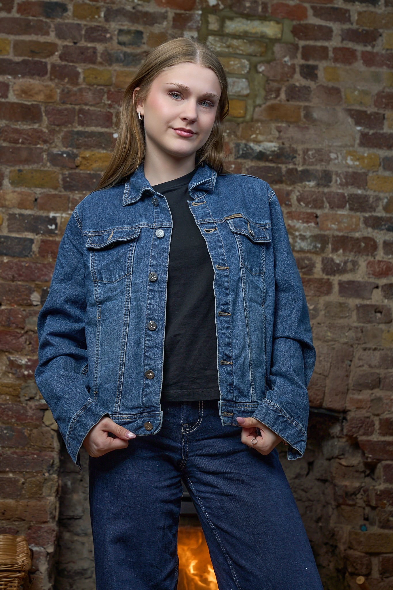Anarchy Denim Jacket - Vintage Dark Levi’s Denim Jacket