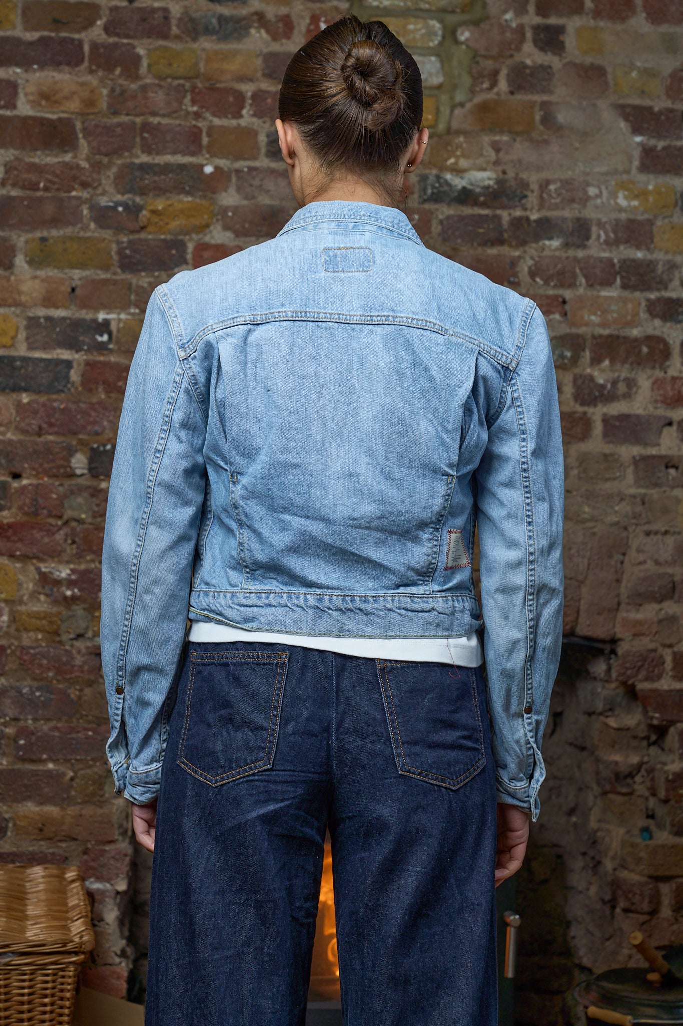 Anarchy Denim Jacket - Vintage Levi’s Zip Denim Jacket