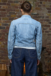 Anarchy Denim Jacket - Vintage Levi’s Zip Denim Jacket