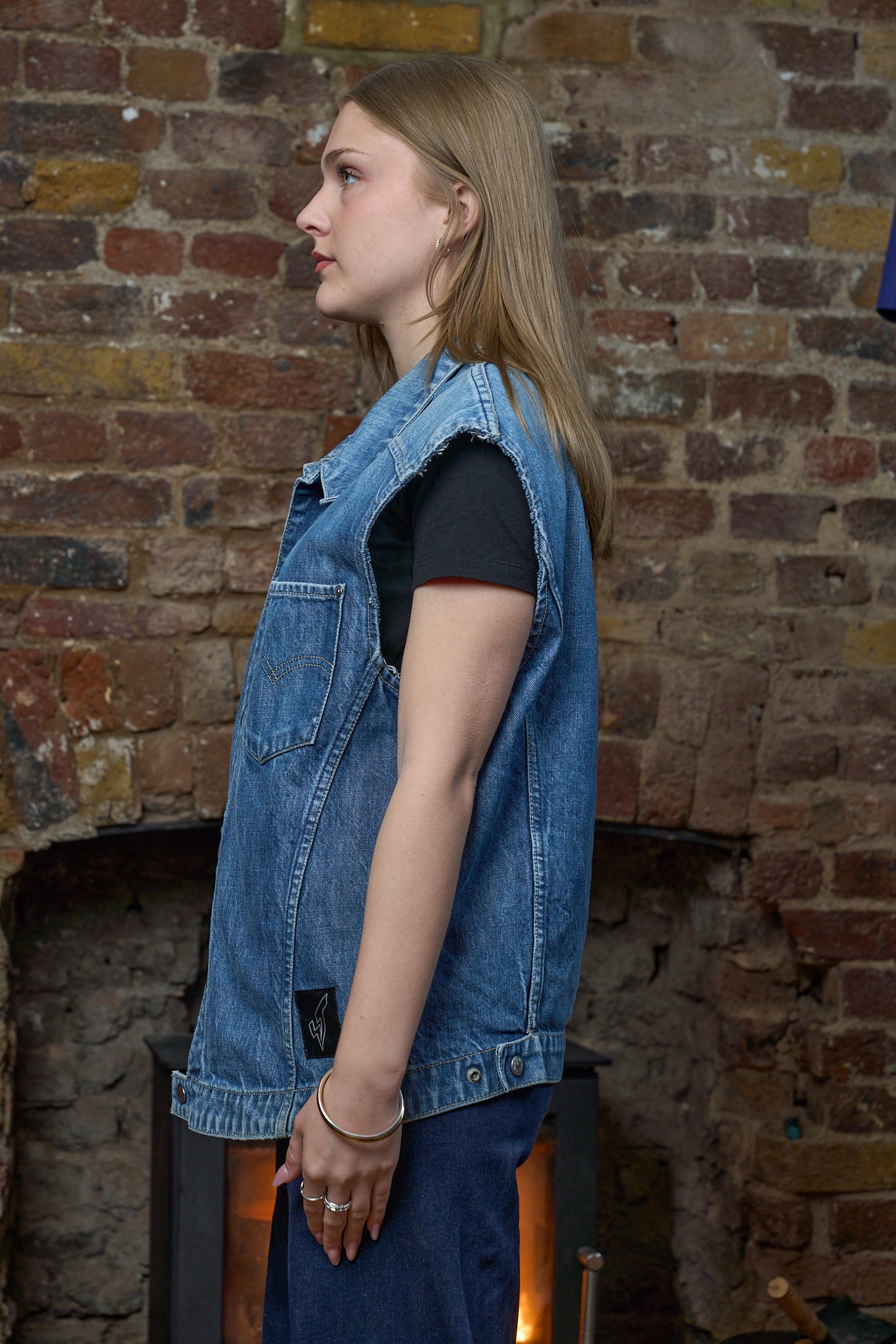 Anarchy Denim Gilet - Vintage Levi’s Sleeveless Denim Gilet