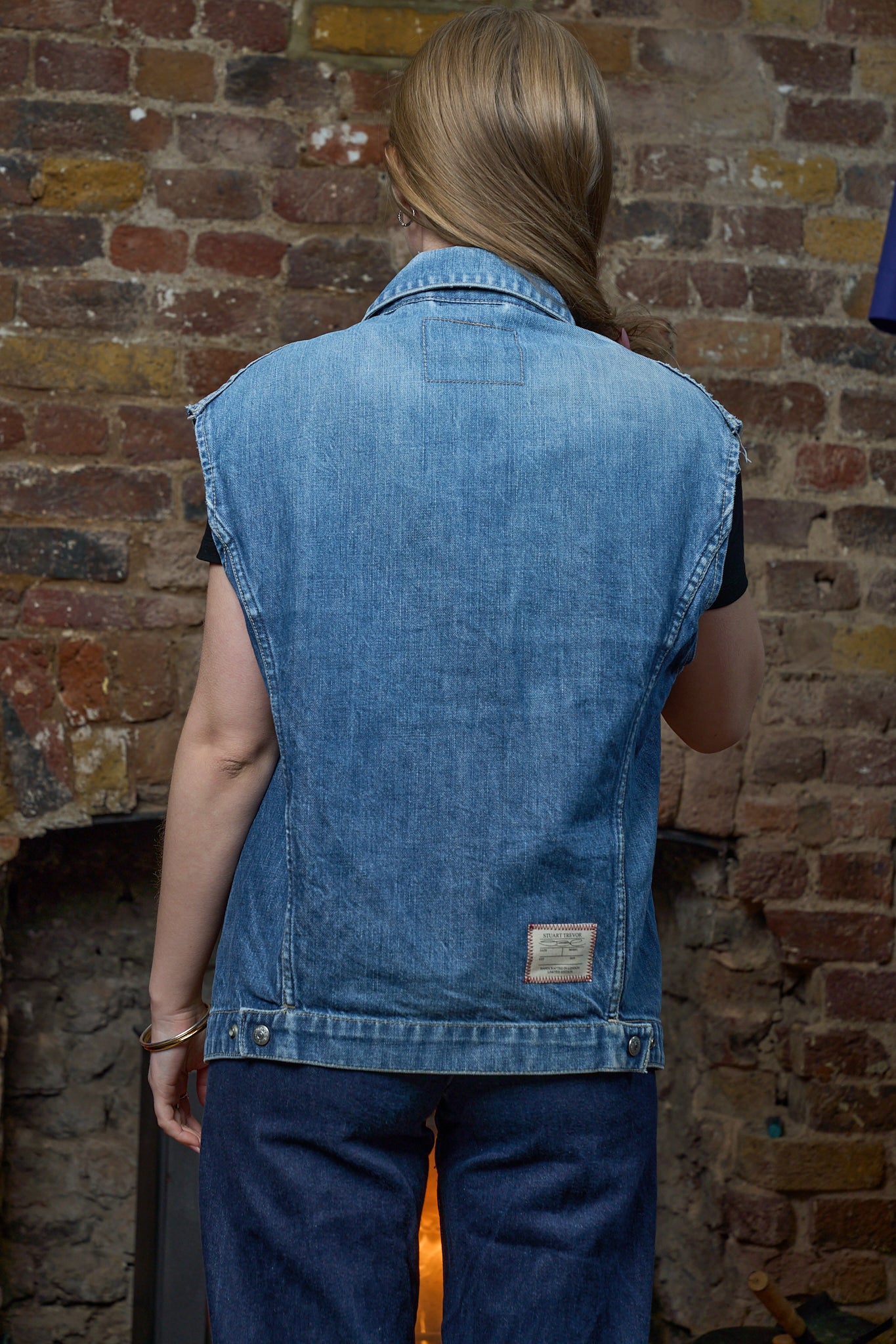 Anarchy Denim Gilet - Vintage Levi’s Sleeveless Denim Gilet
