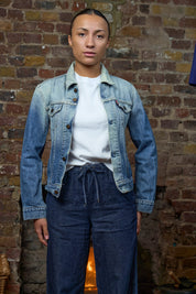 Anarchy Denim Jacket - Vintage Levi’s Two-Tone Denim Jacket