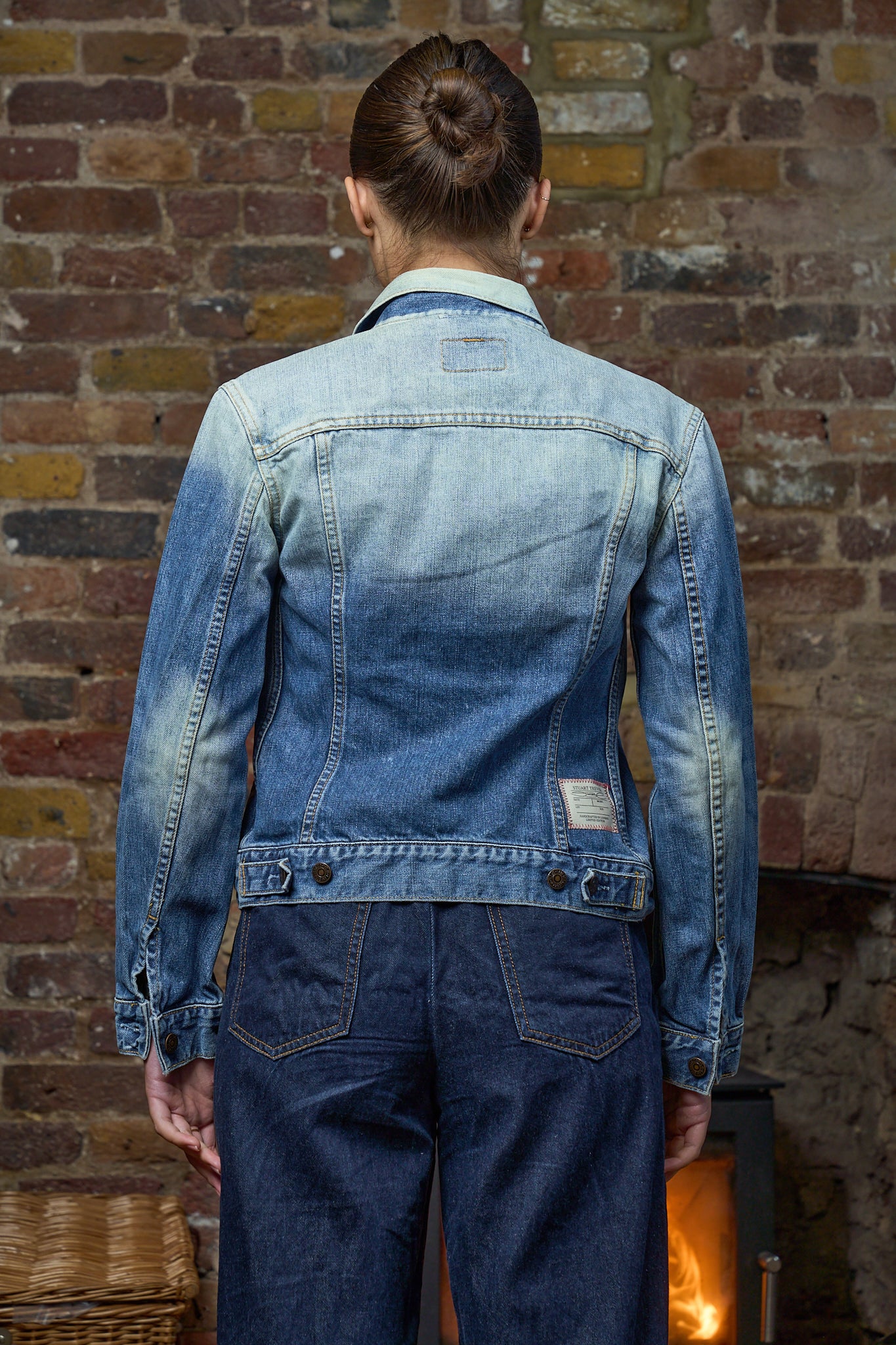 Anarchy Denim Jacket - Vintage Levi’s Two-Tone Denim Jacket