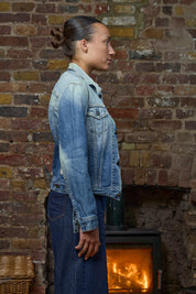 Anarchy Denim Jacket - Vintage Levi’s Two-Tone Denim Jacket