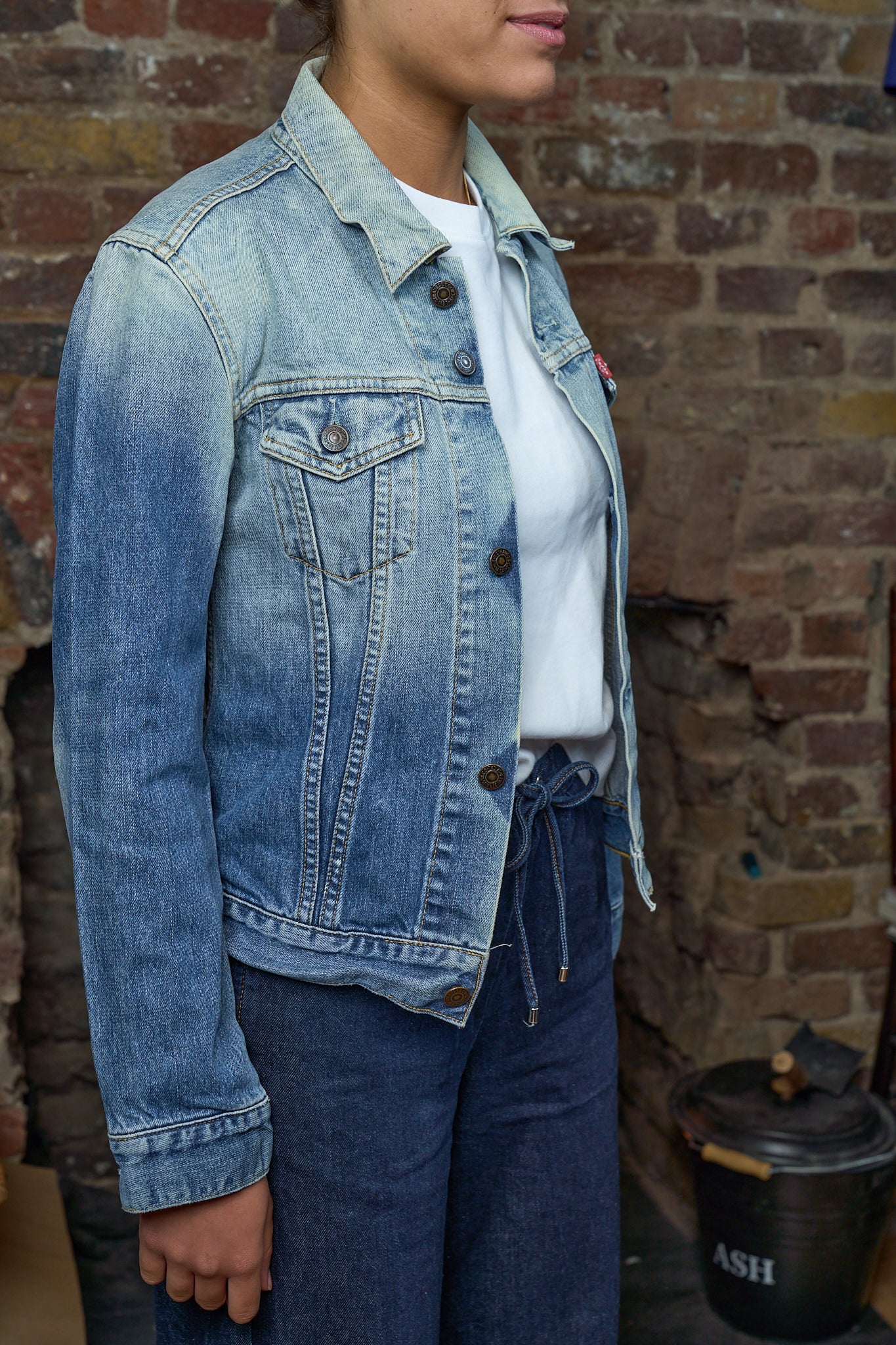 Anarchy Denim Jacket - Vintage Levi’s Two-Tone Denim Jacket