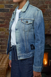 Anarchy Denim Jacket - Vintage Levi’s Two-Tone Denim Jacket