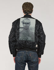 MA-1 Patched Bomber in Black