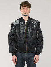 MA-1 Patched Bomber in Black