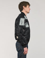 MA-1 Patched Bomber in Black