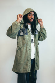 Night Vision Parka with Lennon Peace Patch