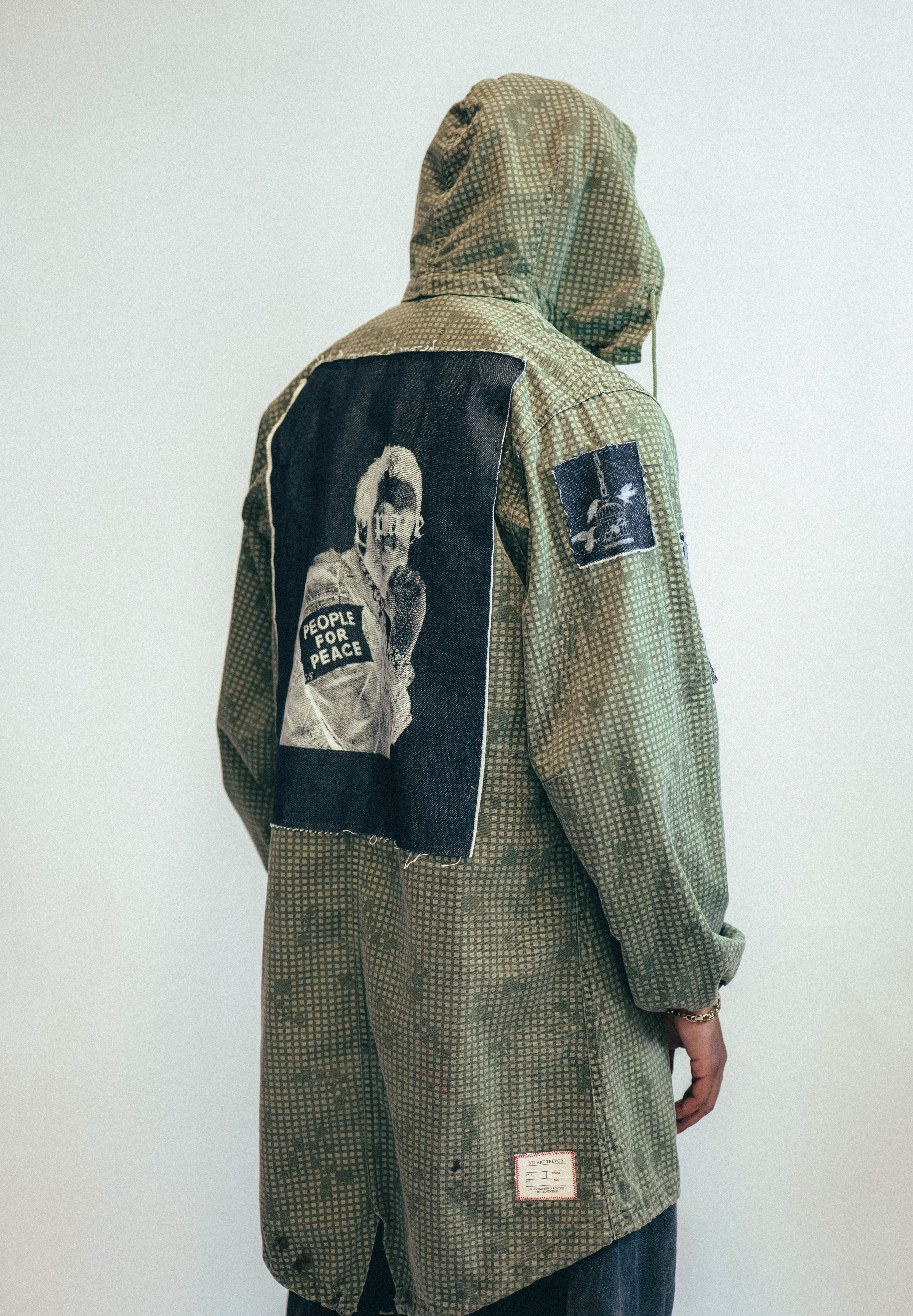 Night Vision Parka with Lennon Peace Patch