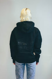 Solid Logo Black Hoodie