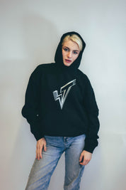 Walk the Line Logo Black Hoodie