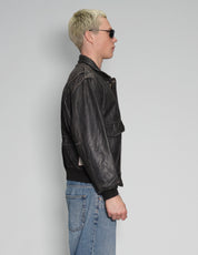Leather MA-2 Bomber