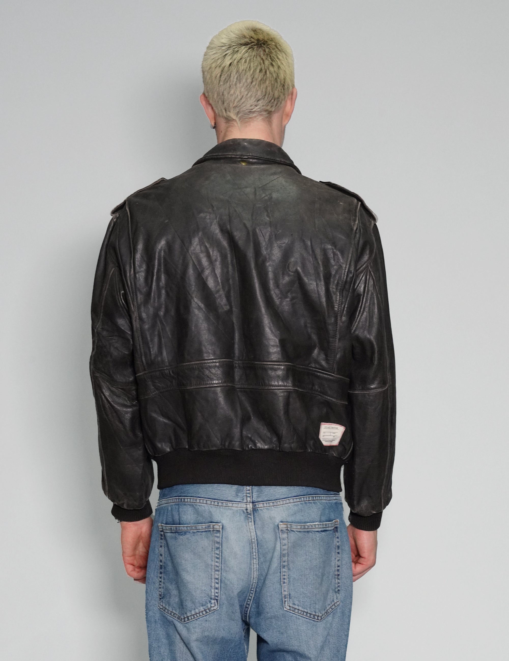 Leather MA-2 Bomber