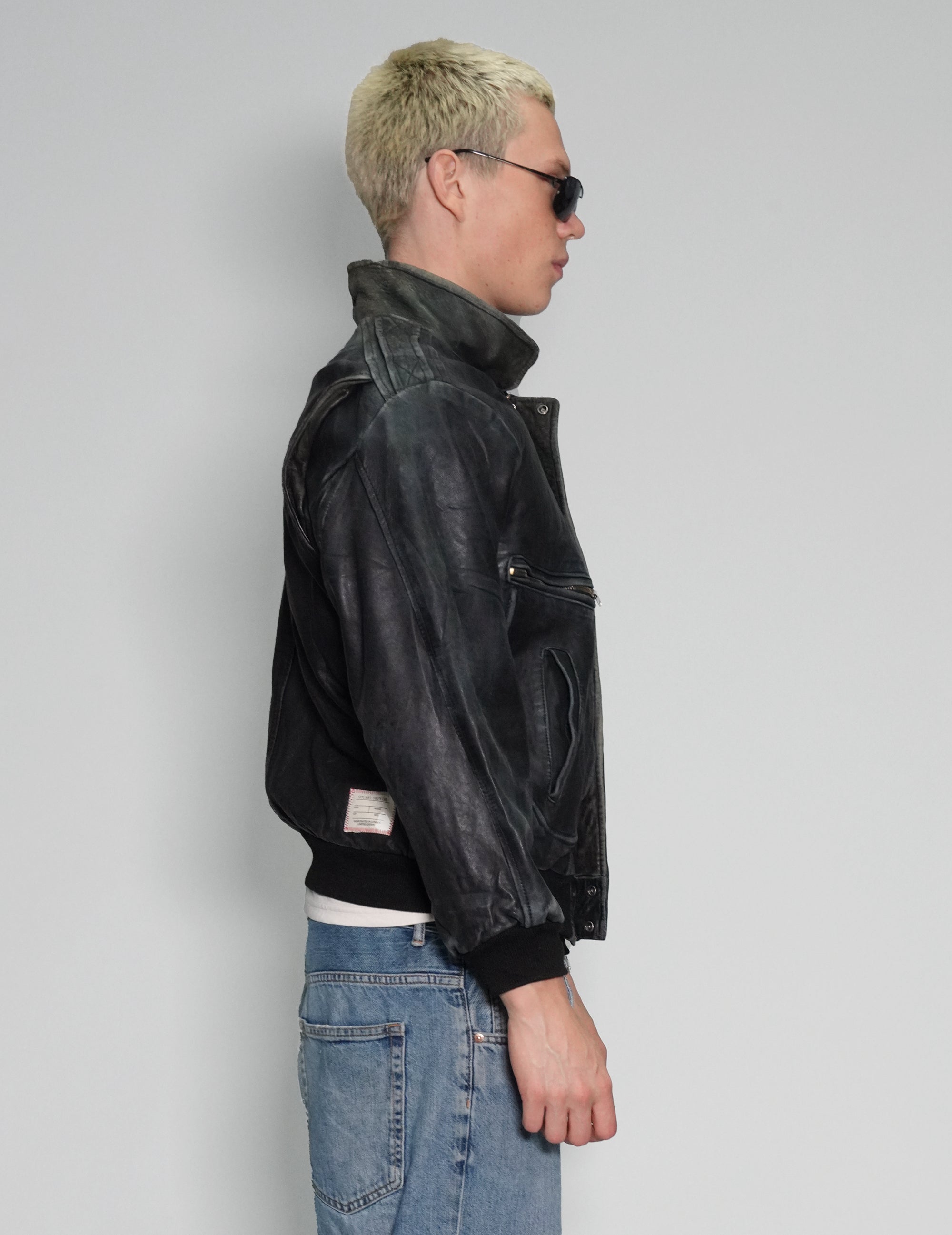 Leather MA-2 Bomber