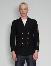 US Navy Officers Double Breasted Blazer