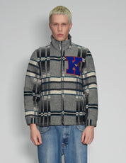 Check K Wool Jacket