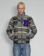 Check K Wool Jacket