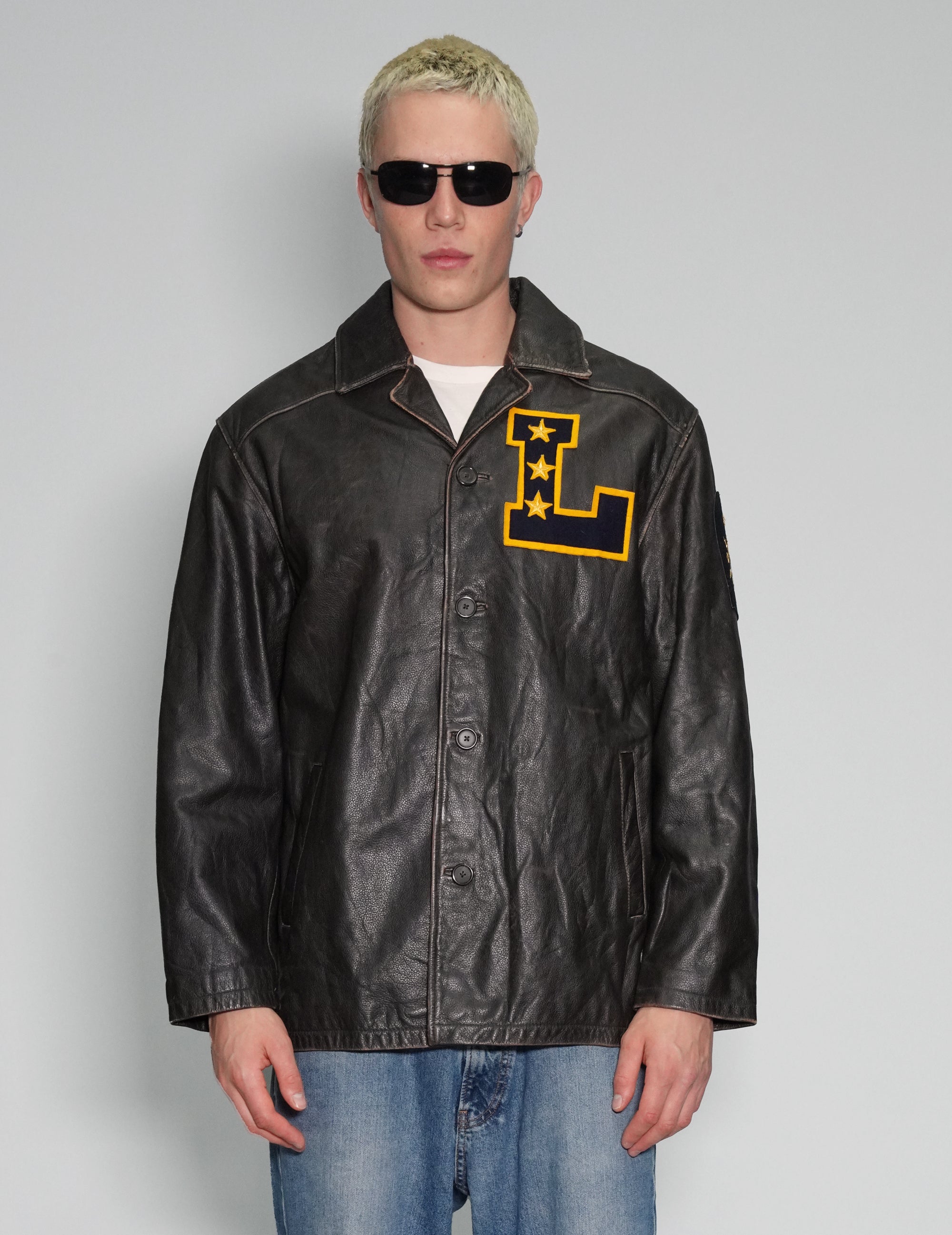 Leather L Jacket